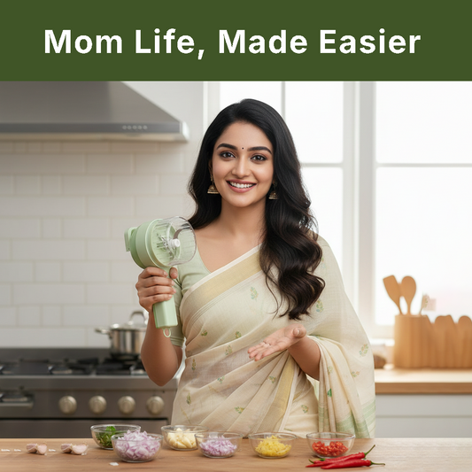 4 in 1 Portable Electric Vegetable Cutter