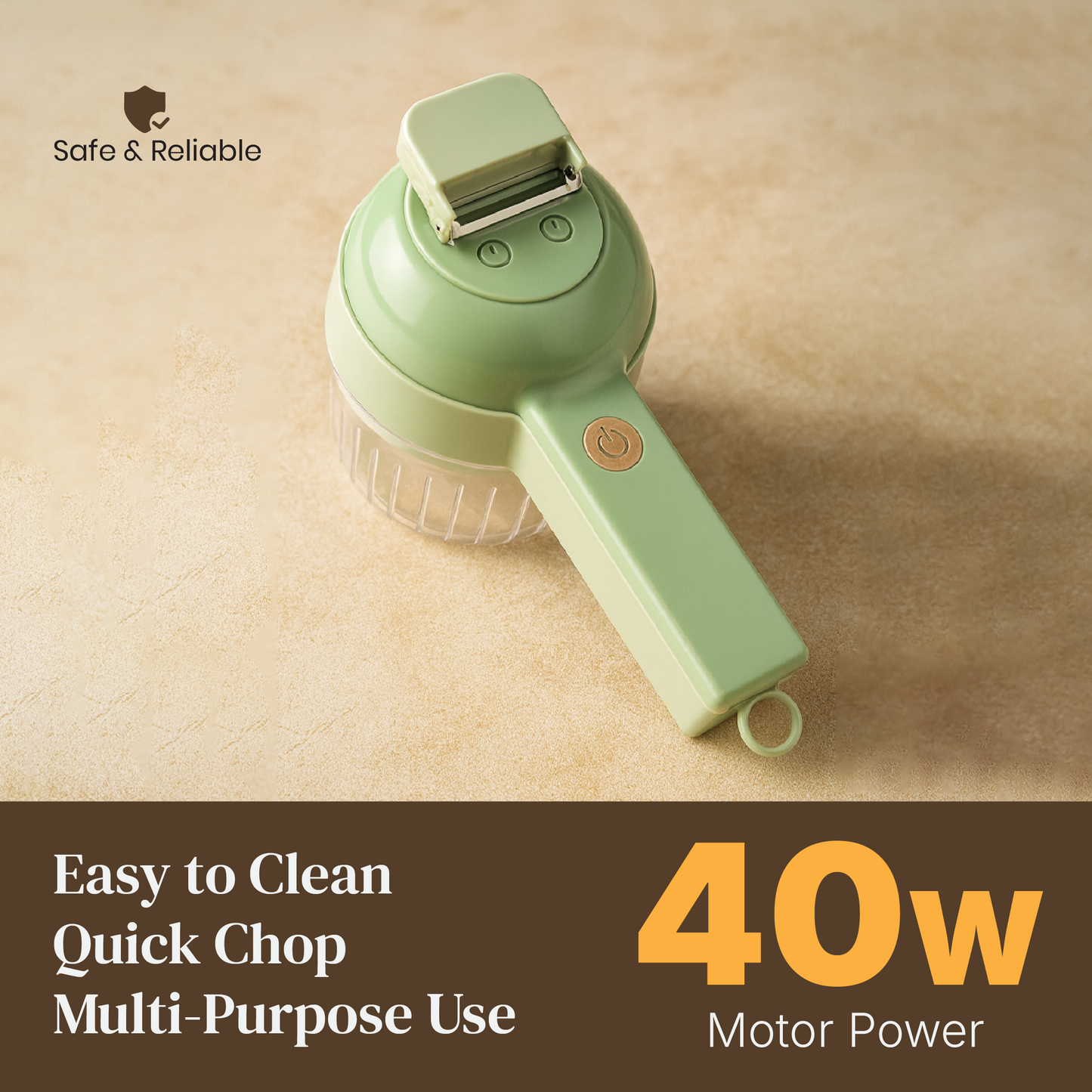 4 in 1 Portable Electric Vegetable Cutter